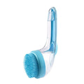2-in-1 Pet Bath & Grooming Deshedding Brush with Built-in Soap Dispenser
